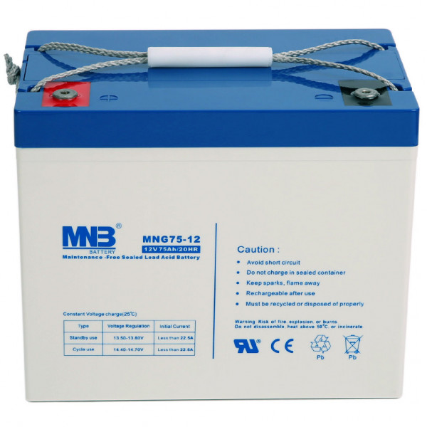 Аккумулятор MNB MNG75-12 на 75 А/ч
