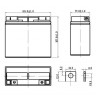 Аккумулятор Delta DTM 1217