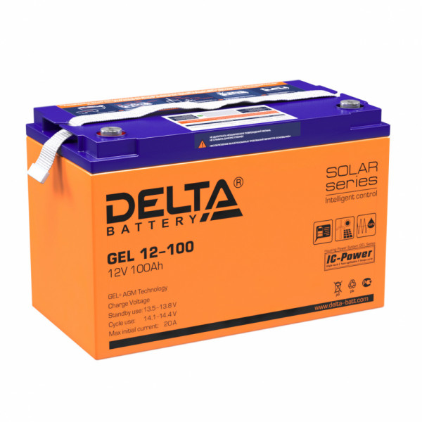 Аккумулятор Delta DTM GEL 12-55
