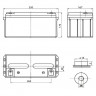 Аккумулятор Delta DTM 1265L