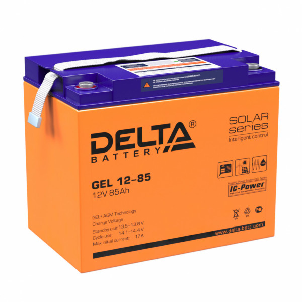 Аккумулятор Delta DTM GEL 12-55