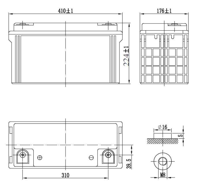 Аккумуляторная батарея Delta GX 12-120