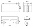 Аккумуляторная батарея Delta GX 12-80